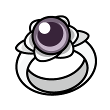 黒真珠の指輪
