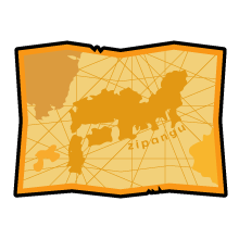 ジパングの地図